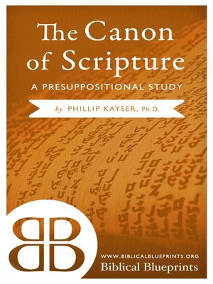 cover image of The Canon of Scripture